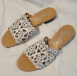 Brighton Nala optic white sandals
